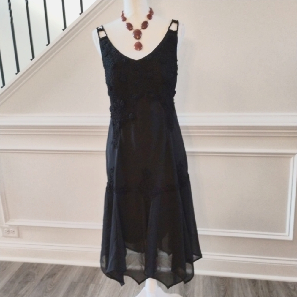Gorgeous K Studio Collection Dress Black Sz-10